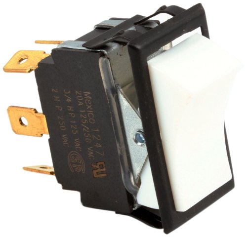 Intermetro RPC13-128 White Selector Switch