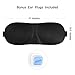 WENFENG Sleep Mask, 3D Contoured, Comfortable and Adjustable Eye Masks, Perfect for Sleeping, Travel, Shift Work, Naps, Night Blindfold Eyeshade for Men Women, 3 Pack (Black & Blue & Purple)