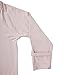 Boody Body Baby EcoWear Long Sleeve Onesie - Soft Blanket Sleeper with Built in Mittens Made from Natural Organic Bamboo - Soft Breathable Eco Fashion for Sensitive Skin - Chalk White, 0-3 Months