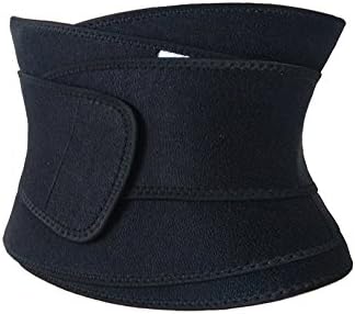 Danmall Waist Trimmer Waist Trainer for Women&amp;Men Weight Loss Plus Size Cincher Sport Girdle Slimming Corset Trimmer Belt (Large, Black)