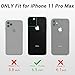 YOUMAKER Stylish Crystal Clear Case for iPhone 11 Pro Max, Anti-Scratch Shock Absorption Slim Fit Drop Protection Premium Bumper Cover Case for iPhone 11 Pro Max 6.5 inch (2019 Release) - Clear