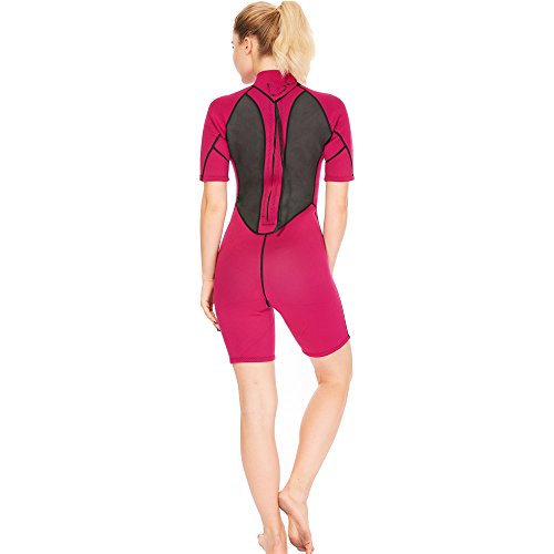 image for Flexel Shorty Wetsuit Women Adult's 3mm Neoprene Surfing Suits for Swi