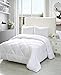 Utopia Bedding Twin Comforter Set Kids with 1 Pillow Sham, Bedding Comforter Sets, Down Alternative White Comforter, Soft and Comfortable, Machine Washable
