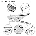 ONDY Plier Stapler Heavy Duty Office Hand Held 20-Sheet Papers Stapling Machine With 1000 Staples and Remover Tool, Silver