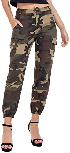 Womens camo cargo joggers Clearance