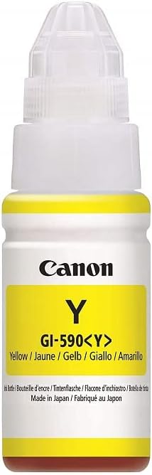 Canon GI590 70ml Yellow Ink Bottle for G3500 G2500 G150