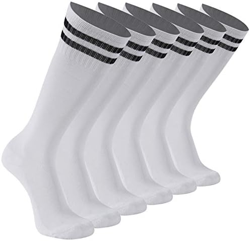 transla wonder Kids Youth Football Baseball Soccer Cushioned Team Socks 6 Pairs