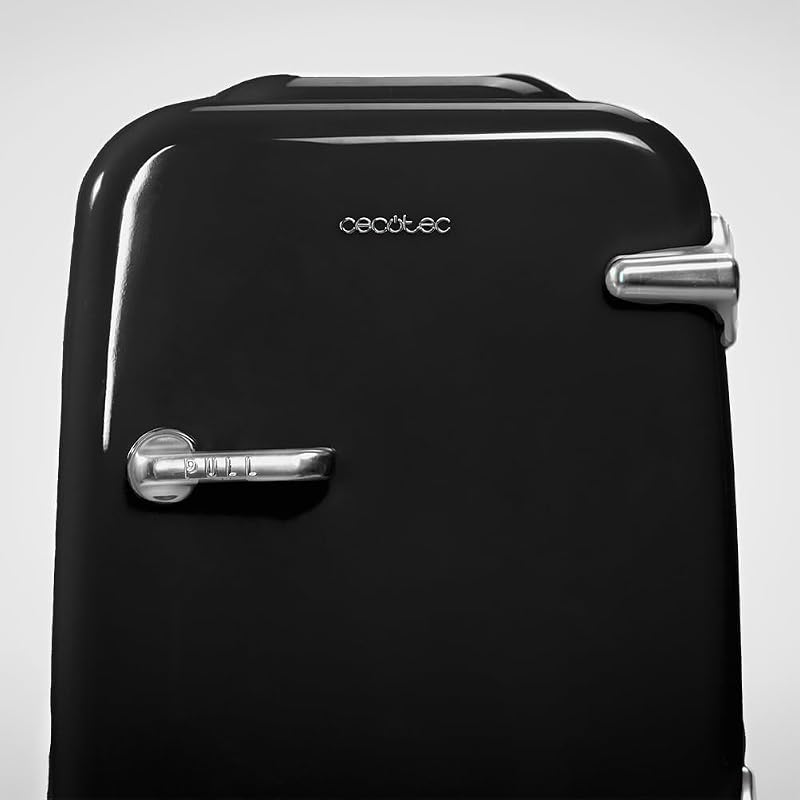 Mini-Kühlschrank Bolero MiniCooling 4L Havanna Black, Betrieb mit 12V-220V, Kompatibel mit Auto und Wohnwagen, Kühl- und Heizfunktion, Temperaturbereich 5-65º, Einfacher Transport.