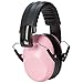 Amazon Basics Kids Ear Protection Safety Noise Earmuffs, Pink