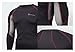 TSLA Men's UPF 50+ Quick Dry Long Sleeve Compression Shirts, Athletic Workout Shirt, Water Sports Rash Guard, Zero Sweat(r19) - Black & Red, X-Large