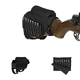 Pure Direct Rifle Cheek Riser, Tactical Rifle Buttstock Cheek Rest Pad with 7 Rifle Stocks Holder for 308 - .300Winmag