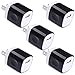 USB Wall Plug 5 Pack, UorMe 1Amp 5V Single Port USB Power Adapter Charger Plug Cube Block Box Compatible with Phone Xs XR X 8 7 6S 6 Plus 5, Samsung S10 S9 S8 Note 9 8 S7, LG, Nexus, Moto, BlackBerry