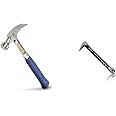 Estwing 16oz Rip Claw Hammer & Spec Ops 10" Nail Puller Cats Paw Pry Bar Bundle