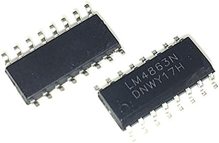 10pcs/lot LM4863S LM4863 Audio Amplifier IC chip SMD SOP16 Manifold