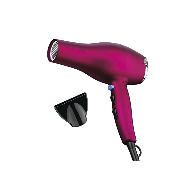 INFINITIPRO BY CONAIR 1875 Watt Full Size Salon Performance AC Motor Styler/Hair Dryer; Soft Touch Pink