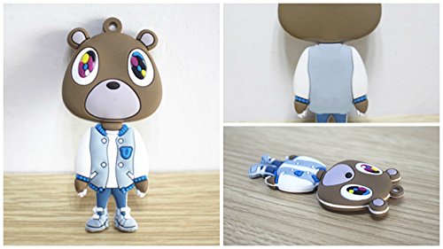 HHKEYCHAINS Kanye West Keychain Graduation Bear