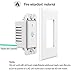 Smart Light Switch,In-wall Wireless Light Switch Compatible with Alexa and Google Home,No Hub Required,Timing Function,Overload Protection,Control Your Fixtures From Anywhere