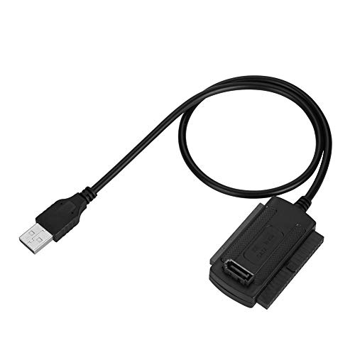Aufee USB to IDE/SATA Cable, High Speed 3 in 1 USB2.0 to 2.5/3.5inch IDE/SATA Conversion Cable Network Card USB to IDE
