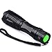 Skysted® E6 The Brightest 1200 Lumen 1 Mode Adjustable Focus Cree XM-L2 U2 U3 Bulb Handheld Tactical LED Flashlight Kit[Rechargeable Lithium 18650 Battery and Charger]-Zoomable Lens-Water Resistant