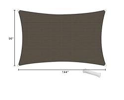 SunnyRoyal Sun Shade Sail 8'x9' Rectangle Shade