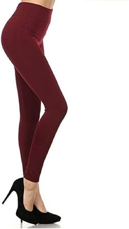 maroon leggings amazon