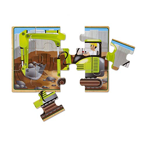 2 Melissa+Doug+Construction+Vehicles+Puzzles