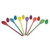 Wooden Egg and Spoon Race Game with 6 Spoons & Eggs, Indoor or Outdoor Balance Game for Adults and Kids by Hey! Play!