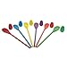 Wooden Egg and Spoon Race Game with 6 Spoons & Eggs, Indoor or Outdoor Balance Game for Adults and Kids by Hey! Play!