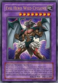 Yu-Gi-Oh! - Evil Hero Wild Cyclone (DP06-EN011) - Duelist Pack 6 Jaden Yuki 3 - 1st Edition - Ultra Rare
