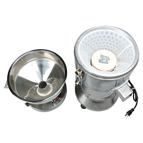 Homend 1100W Commercial Soy Milk Machine Large Automatic Soy Bean Maker Big Size Soy bean Dregs Separator Organic Soya Tofu Soup Extractor Soya-Bean Hot Nut Milk Machine with Filter