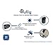 Silicone Skins for Argus Camera (2 pcs Black) 2MP Wireless Wire-Free Outdoor Indoor Protective Case | Perfect Fitting Waterproof Weatherproof Cover for Surveillence Camera Easy Installation by Sully