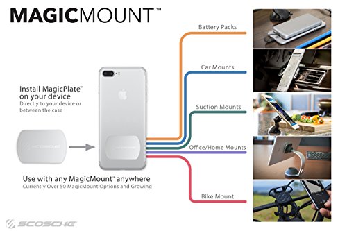 Scosche MagicMount Magnetic Phone/GPS Suction Cup Holder - Image 6