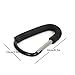 2pcs Carabiner Stroller Mommy Hook Hanger, XLarge 3.9x6.3