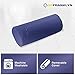 Dr. Franklyn's Round Cervical Roller Cushion Bolster Pillow with Removable Cover - Optimal Head, Neck and Leg Support & Pain Relief (13