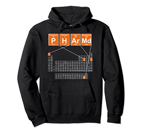 Unisex PharmD pullover hoodie - Pharmacy Graduate - Pharmacy School XL: Black