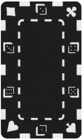 Choose Colors! 25 Rectangular Poker Chip Plaques