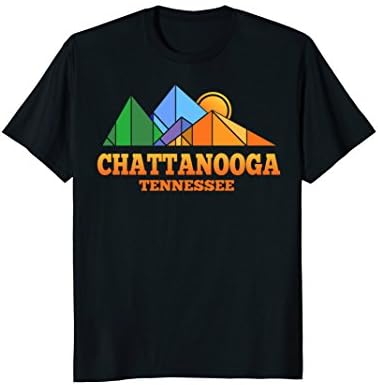 Chattanooga Tennesee Retro Mountain Gift or Souvenir T Shirt