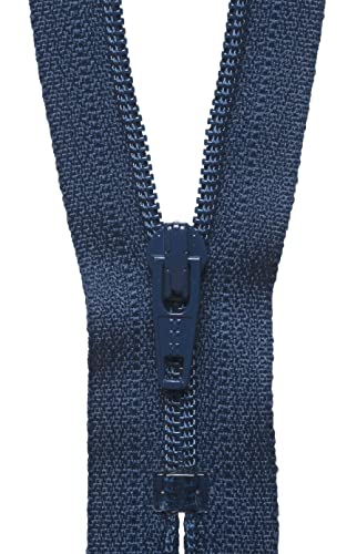 YKK 04010919 Spiralreißverschluss, Nein 919 Navy, 10 cm Length