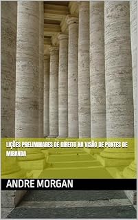Livro Lições Preliminares de Direito na Visão de Pontes de Miranda