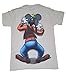 Disney Goofy Peeking Adult Fashion Top T Shirt - Khaki