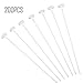 Caydo 200 Pieces White Balloon Sticks Holders with Cups for Wedding, Party, Holidays, Anniversary Decor