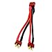 T Plug Parallel Battery Connector Cable Deans Style Parallel Y-Harness For RC LiPo Battery Male and Female Connectors