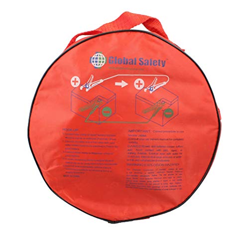 CPR Savers 200 AMP Color Coded 12 ft Car Jumper Cables for Small to Mid Sized Vehicles