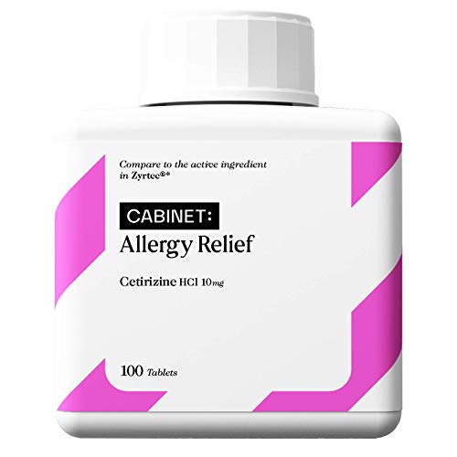24Hour Allergy Medicine (100Count) NonDrowsy Antihistamine for Pollen, Hay Fever