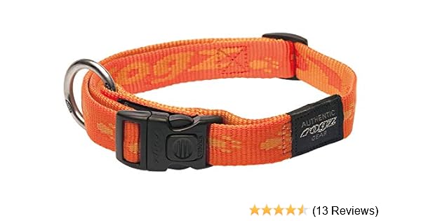 rogz leather collar