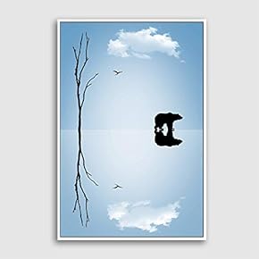 Framed Canvas Wall Art for Living Room, Bedroom Sky Canvas Prints for Modern Home Decoration Ready to Hang - 16"x24" inches