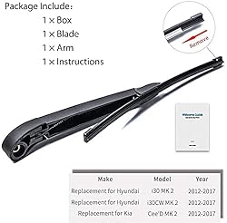 Replacement for Hyundai Elantra GT, I30 2012-2017