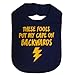 These Fools Turned My Cape Around Superhero Bib Baby Shower Gift - Royal Blue