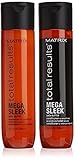 Matrix Total Results Mega Sleek Shampoo 10.1 oz & Conditioner 10.1 oz Duo