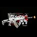 Fun Central BC693 LED Light up Flash Electromotion Gun, LED Light up Rifle Gun, Electromotion Toy Gun, LED Flash Electromotion Gun - for Party Favors, Gifts, Prizes, Rewards
